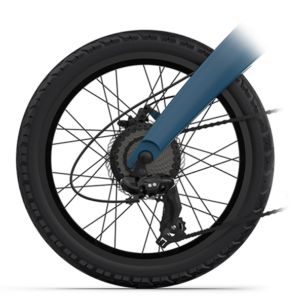 WOWCAT Folding E-Bike for Commuting and Leisurely Rides